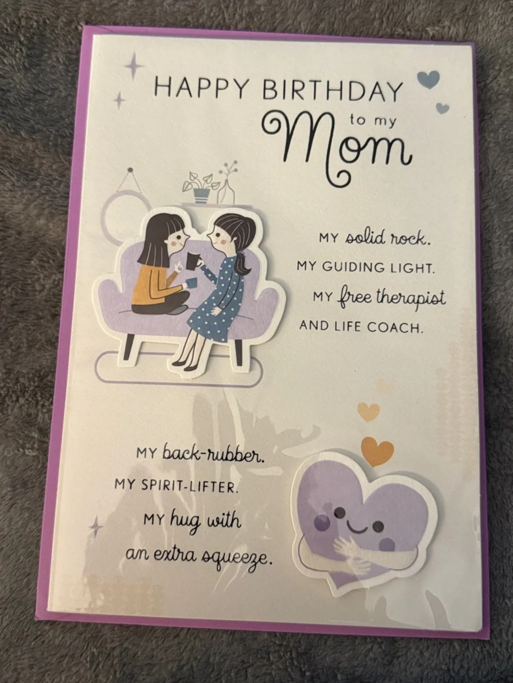 🌻 Bundle of 2 Hallmark Happy Birthday Mom Cards